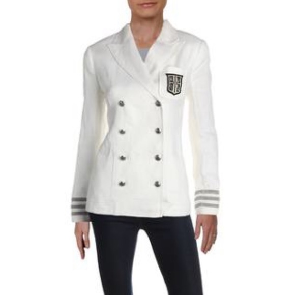 Ralph Lauren Jackets & Blazers - Ralph Lauren Ladies White Military Jacket 6